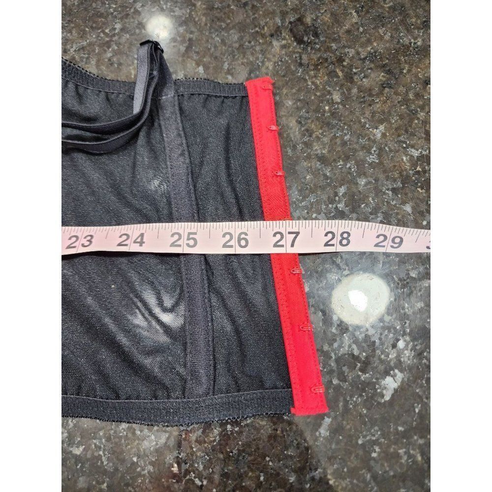 Gilligan & O'malley Red & Black Corset Size Small - Picture 6 of 11